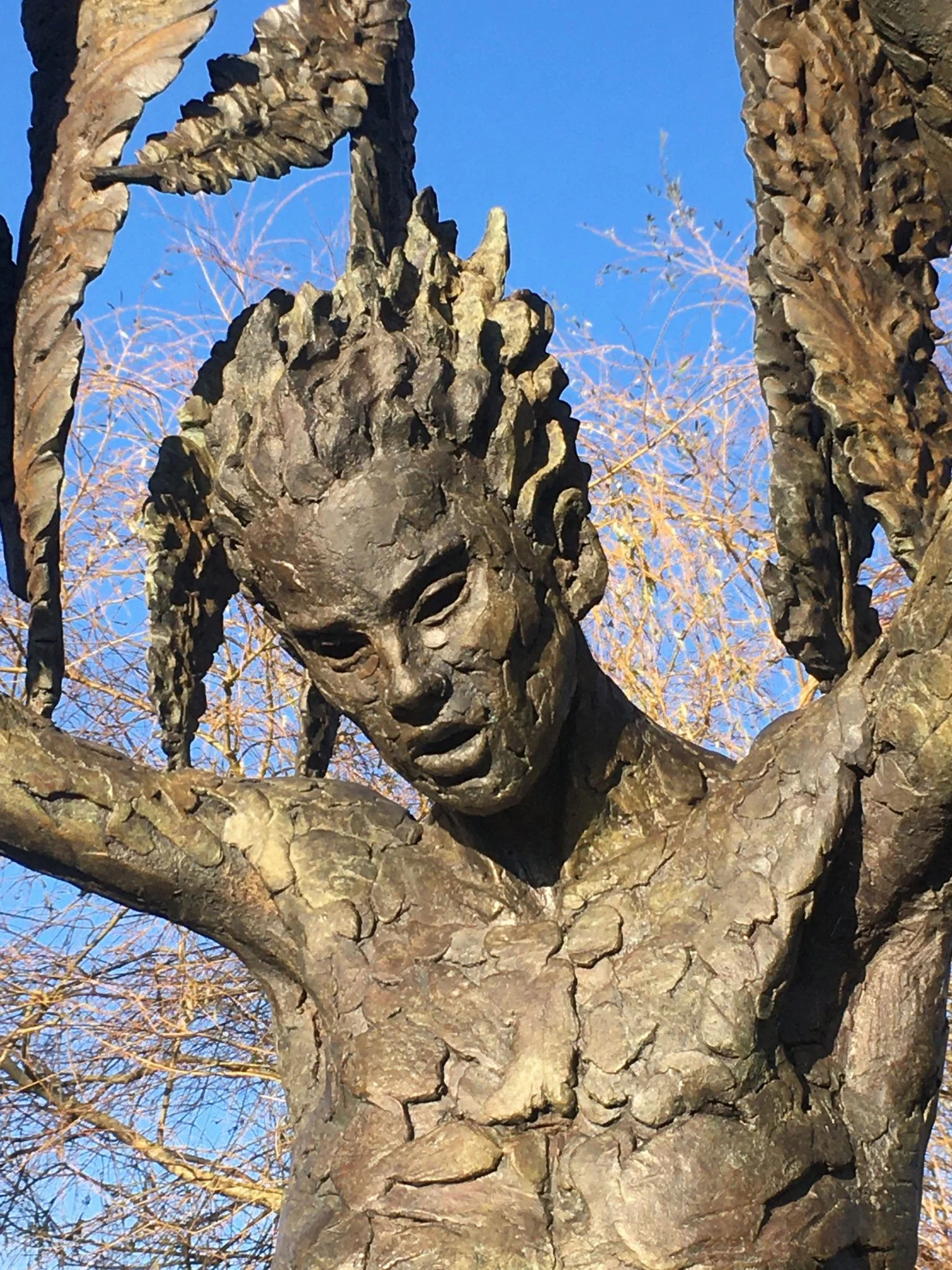 large bronze sculpture